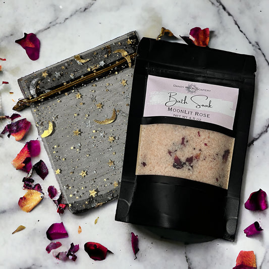 Moonlit Rose Bath Salt Soak