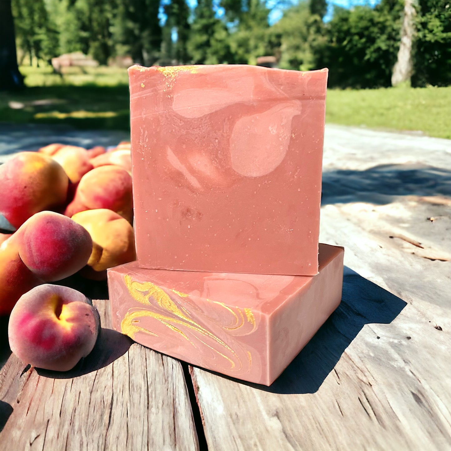 Just Peachy Triple Butter Bar soap