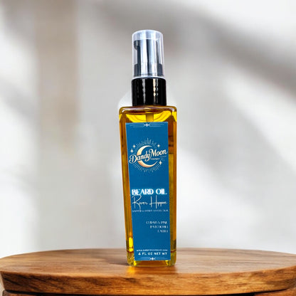 Organic Plant Based Beard Oil - River Hippie - 2 & 4 ounces