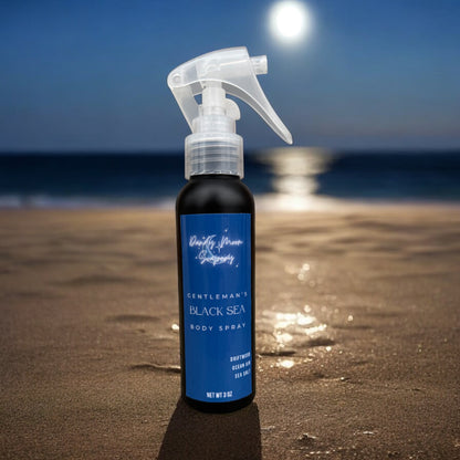 Aloe Vera Gentleman's Body Spray - Black Sea